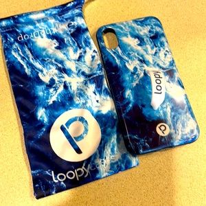 Loopy iPhone X case, EUC, Lefty loopy.